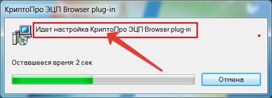 Установка КриптоПро плагина шаг 6